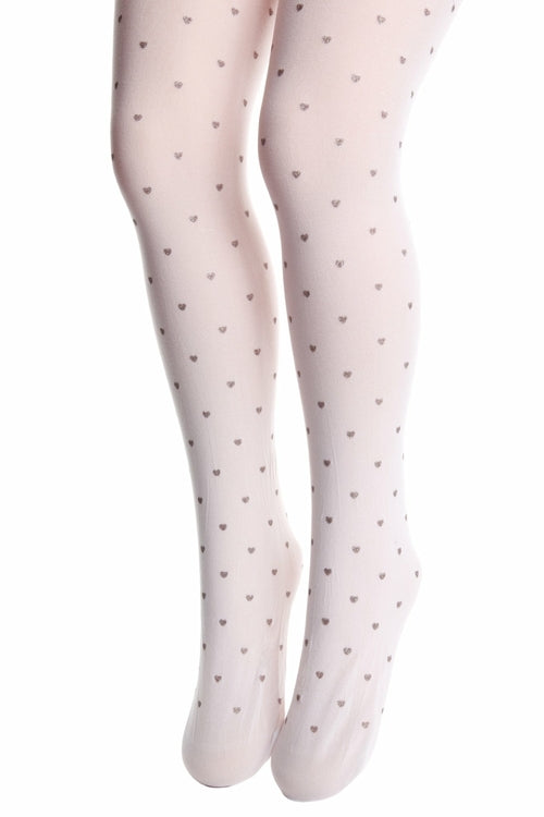 JOLIE white tights for children